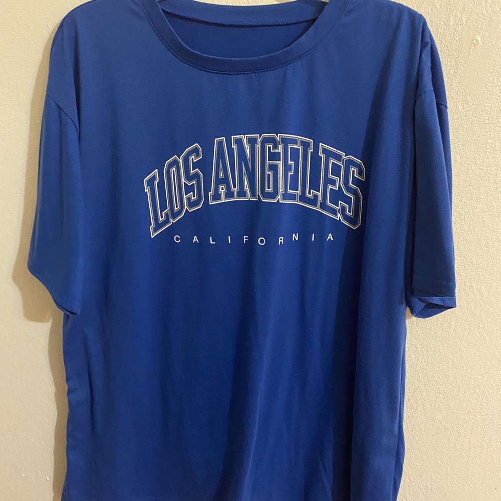 Blue Los Angels shirt